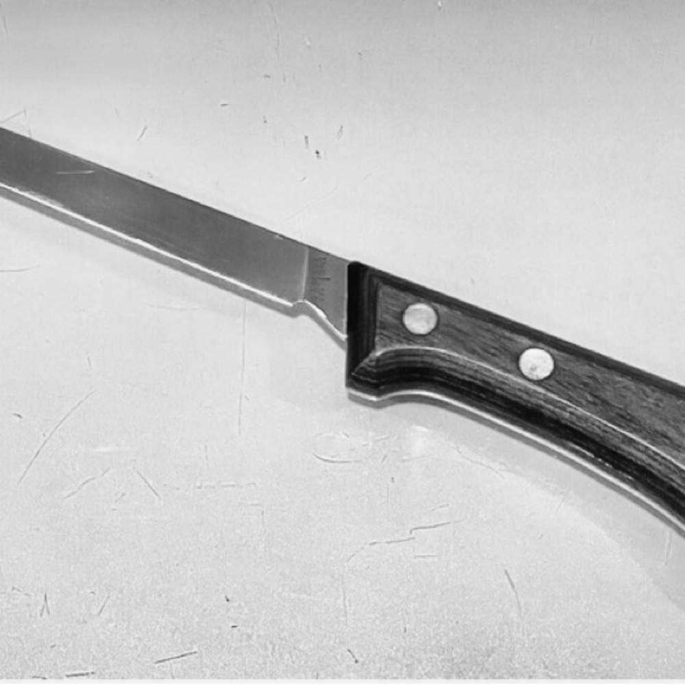 Vintage Western USA Stainless W766
Fixed Blade Cocobolo Wood Handle
Fillet Knife - Picture 15 of 16